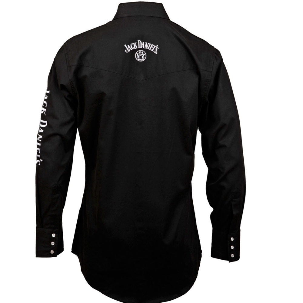 New Wot Jack Daniel’s Button Up Cowboy Style Size Medium. - Picture 9 of 11